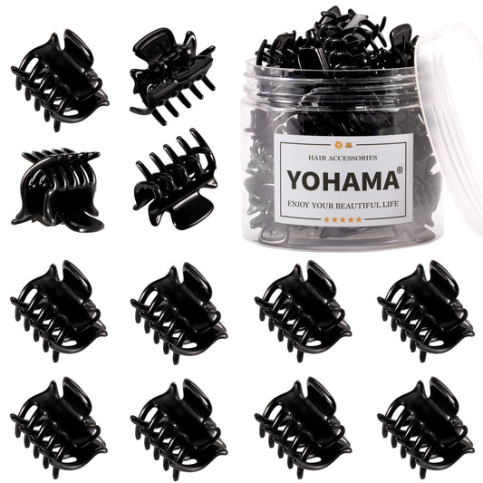 YOHAMA front packaging showing 12 mini clips and neat box, convenient storage benefit