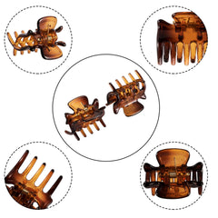 YOHAMA detailed view of clip teeth and plastic texture, illustrating non-slip grip benefit