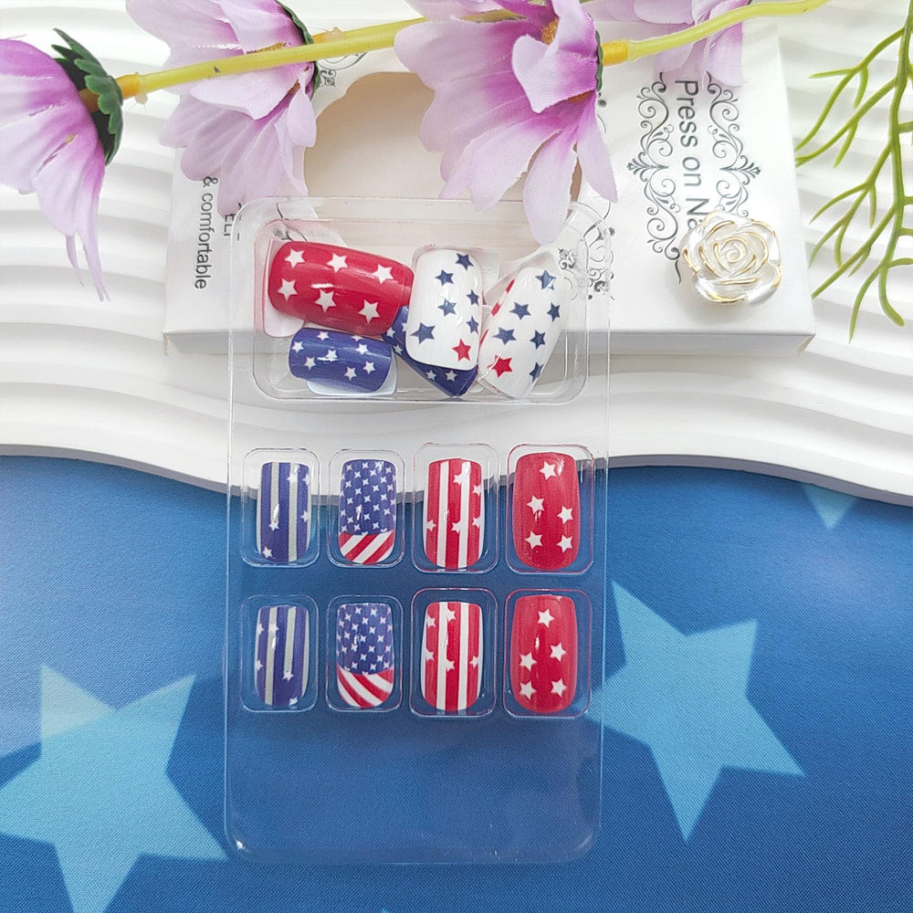 YOJIATOP close-up of star and flag detail highlighting crisp patriotic graphics