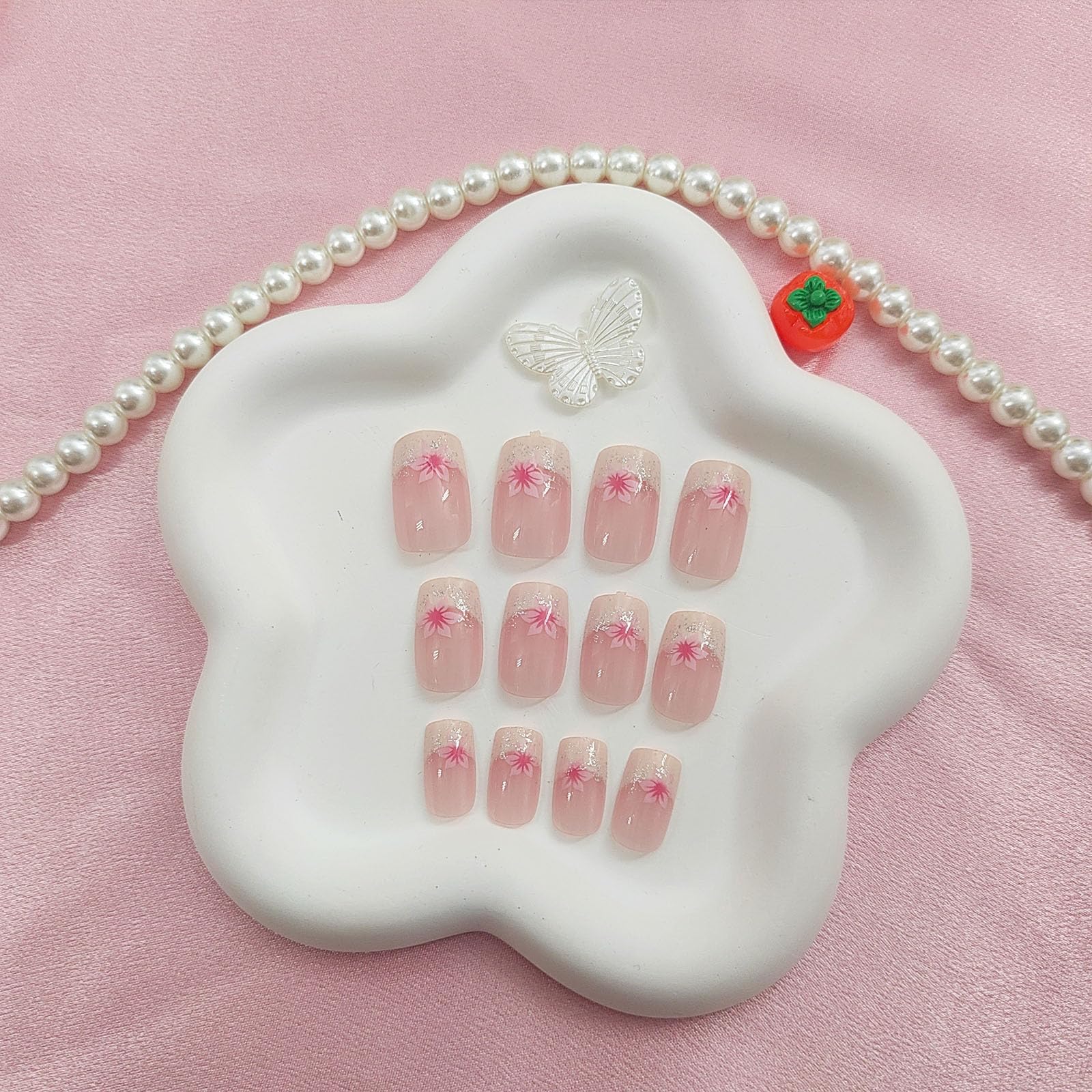 YOJIATOP full set with jelly stickers file and wooden stick for quick at-home application