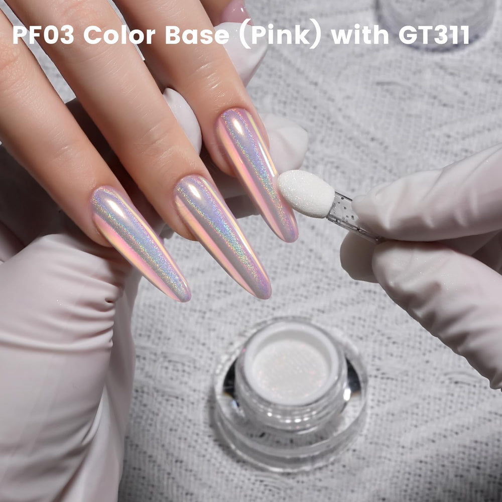 YOKE FELLOW application process with brush demonstrating smooth blending benefit