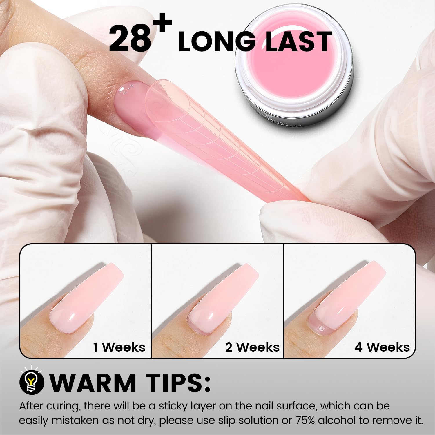 YOKE FELLOW gel texture close-up showing smooth self-leveling consistency