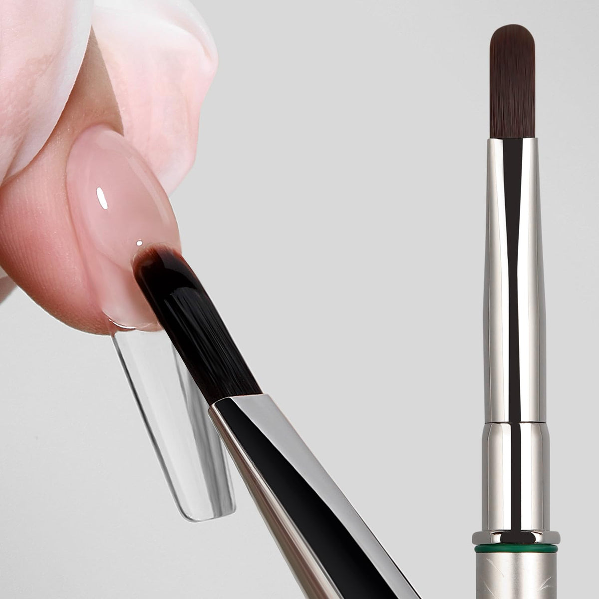 YOKE FELLOW front view of EliteAlly brush showing balanced grip and shape