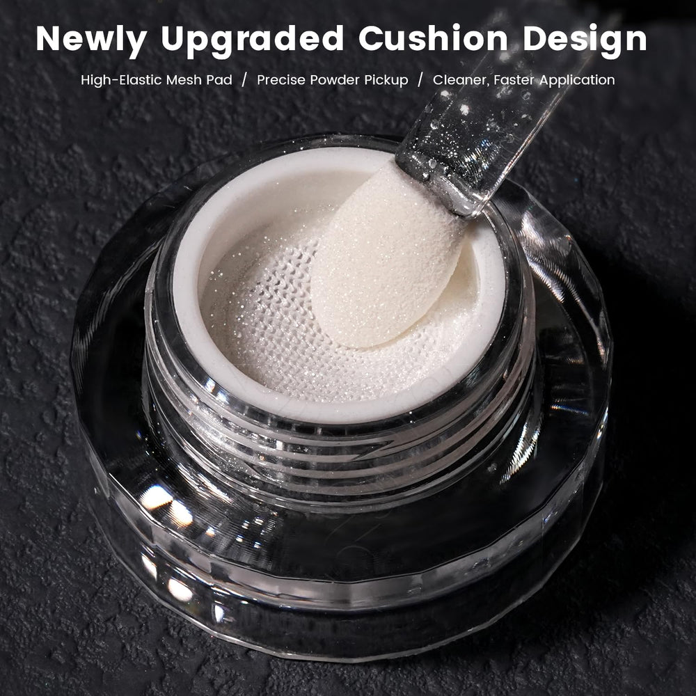 YOKE FELLOW cushion-top close-up ensuring controlled pickup and less waste