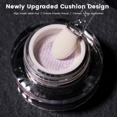 YOKE FELLOW fine powder texture spilled slightly, ultra-fine particles for smooth chrome