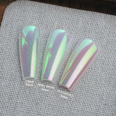 YOKEFELLOW powder texture close-up revealing ultra-fine particles for smooth chrome finish