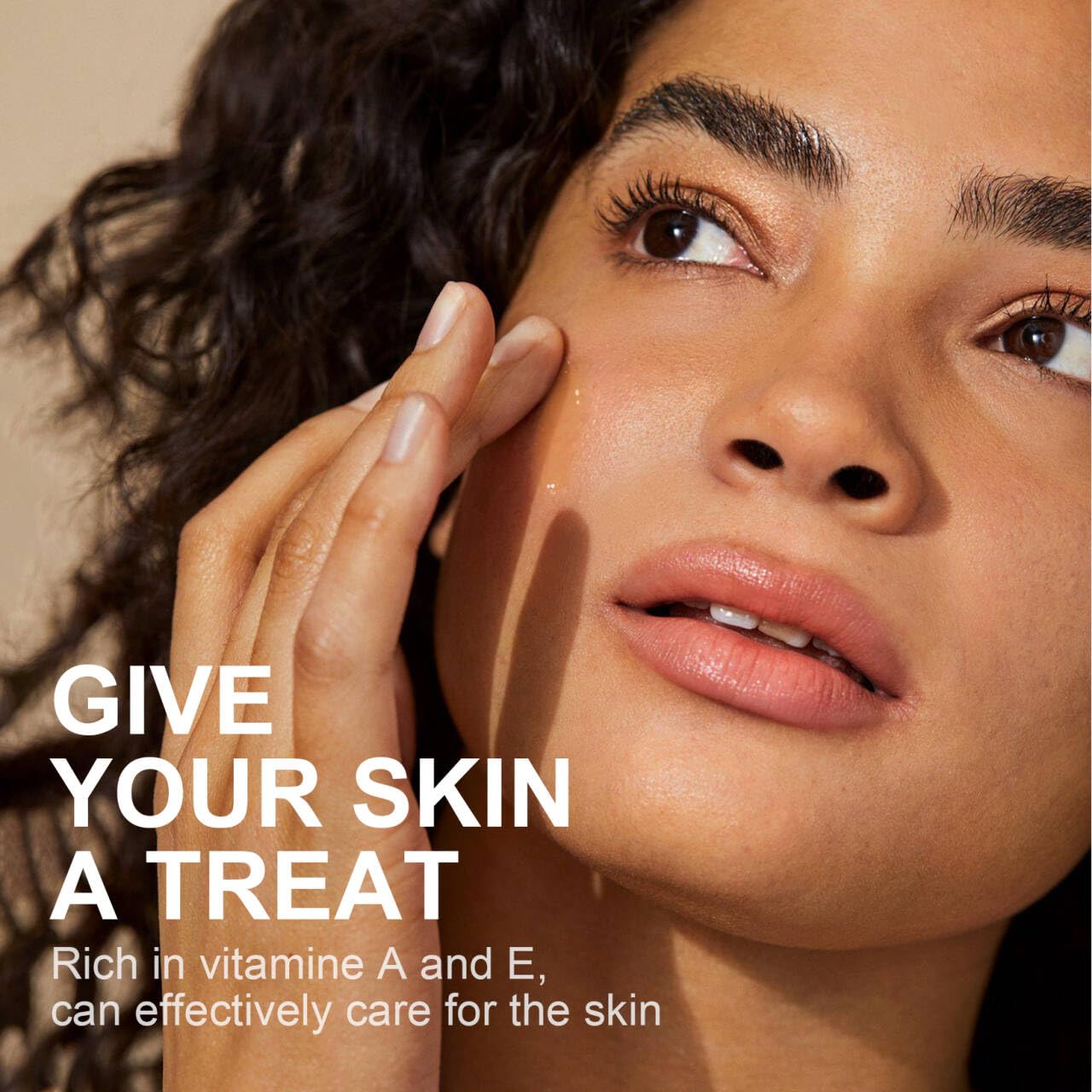 Yoken almond oil label detail highlighting cold-pressed organic quality