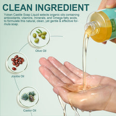 Yoken dilution demonstration with measuring cup for economical use
