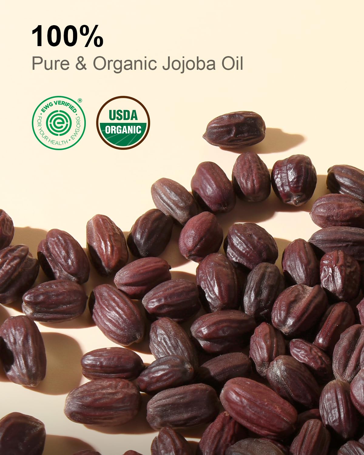 Yoken jojoba oil texture close-up demonstrating lightweight absorption benefit