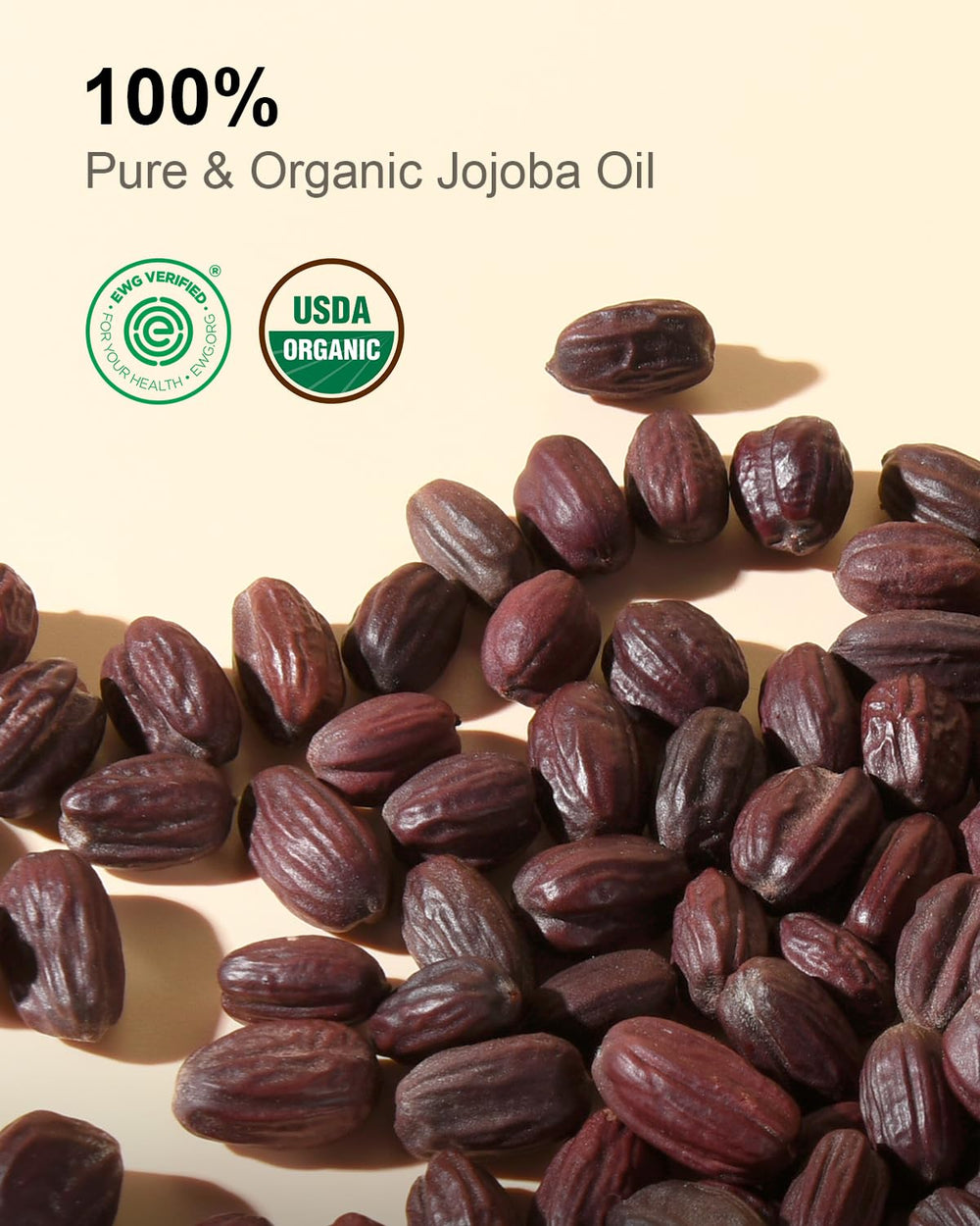 Yoken jojoba oil texture close-up demonstrating lightweight absorption benefit