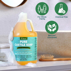 Yoken added to laundry showing gentle cleaning boost benefit
