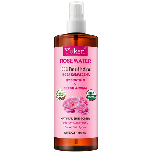 Yoken front bottle view showing clean organic packaging and portability