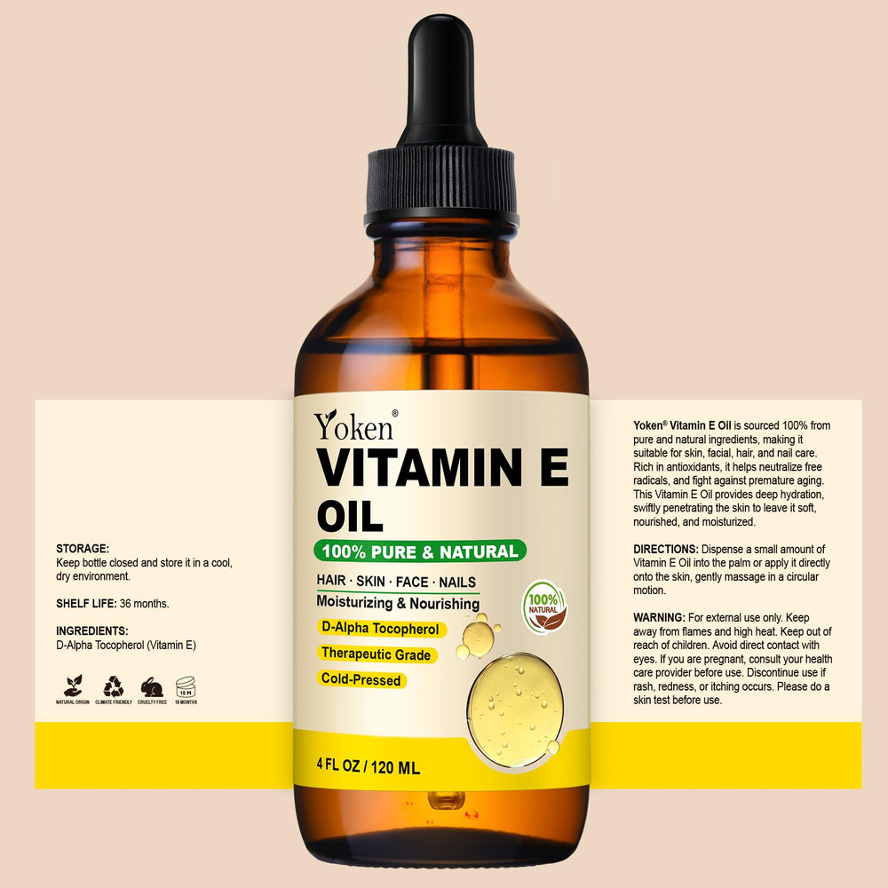 Close-up of Yoken label highlighting ethically sourced and cruelty-free