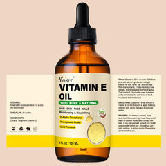 Close-up of Yoken label highlighting ethically sourced and cruelty-free
