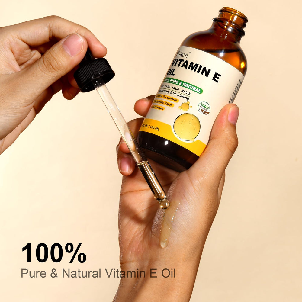 Yoken oil texture in palm demonstrating smooth absorption and hydration
