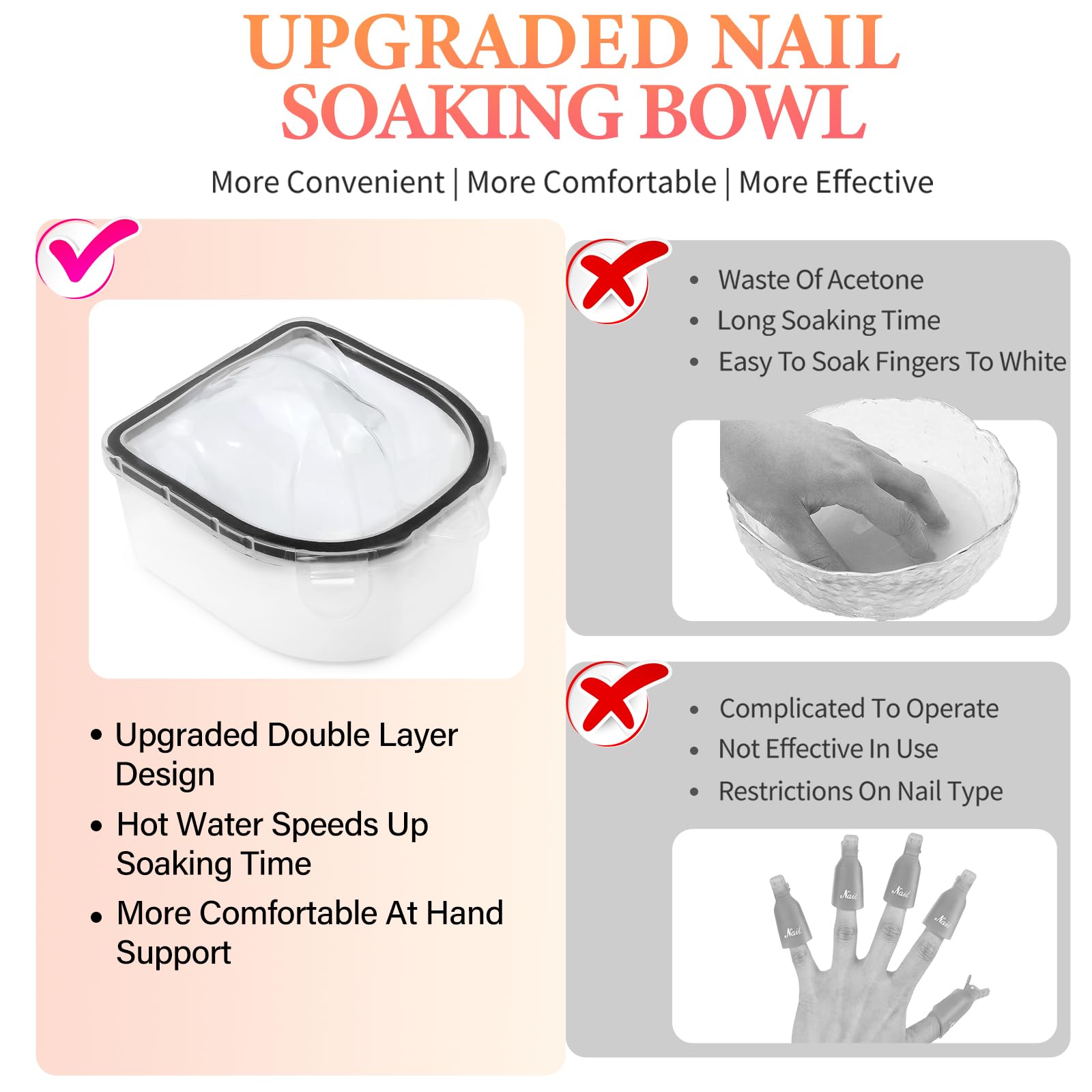 yokilly hand in bowl demonstration showing ergonomic fit and comfortable soaking benefit