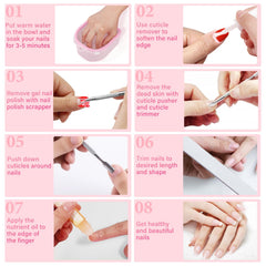 Yokilly lifestyle shot of a home manicure setup illustrating convenient salon results