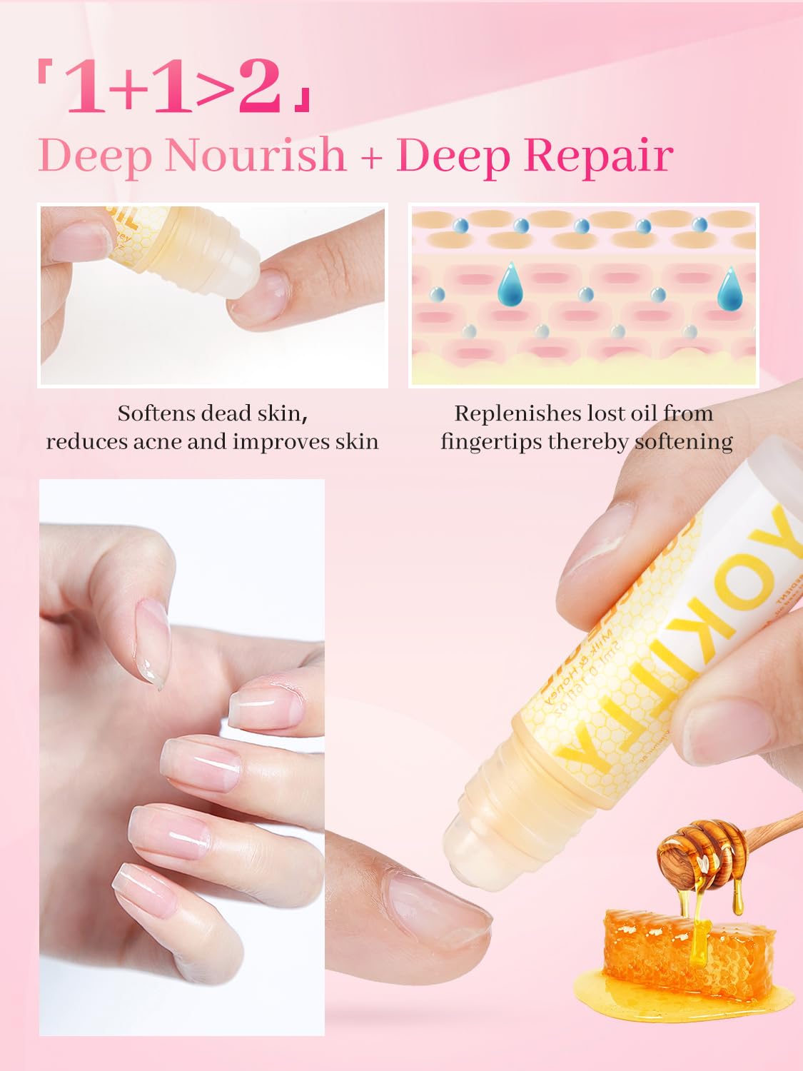 Yokilly close-up of contoured rim fitting hands for comfortable soaking