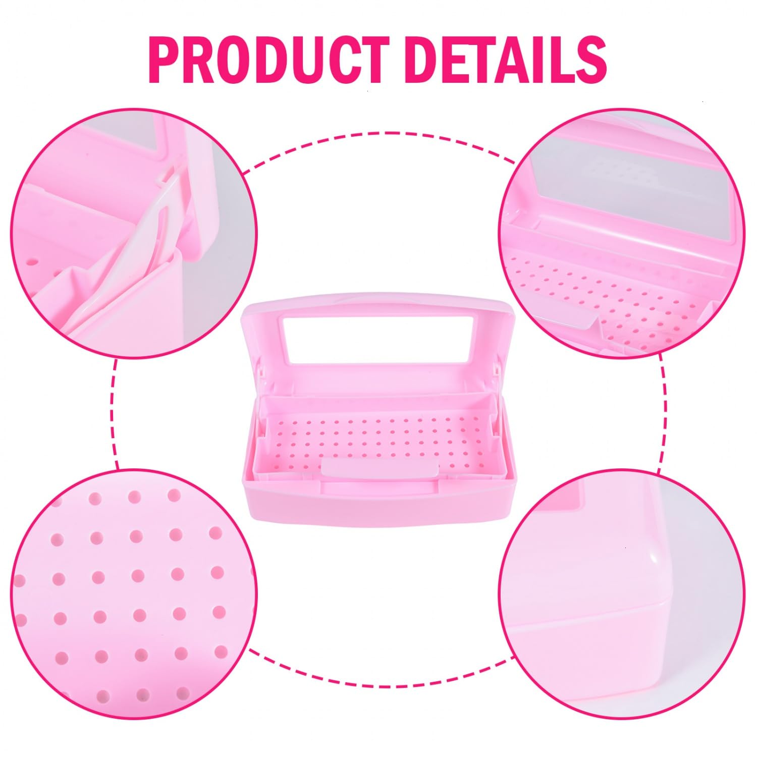 YoleShy clean box on salon counter showing organized workspace and professional benefit