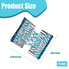 YOLLVKOT comb teeth detail demonstrating smooth edges that protect hair