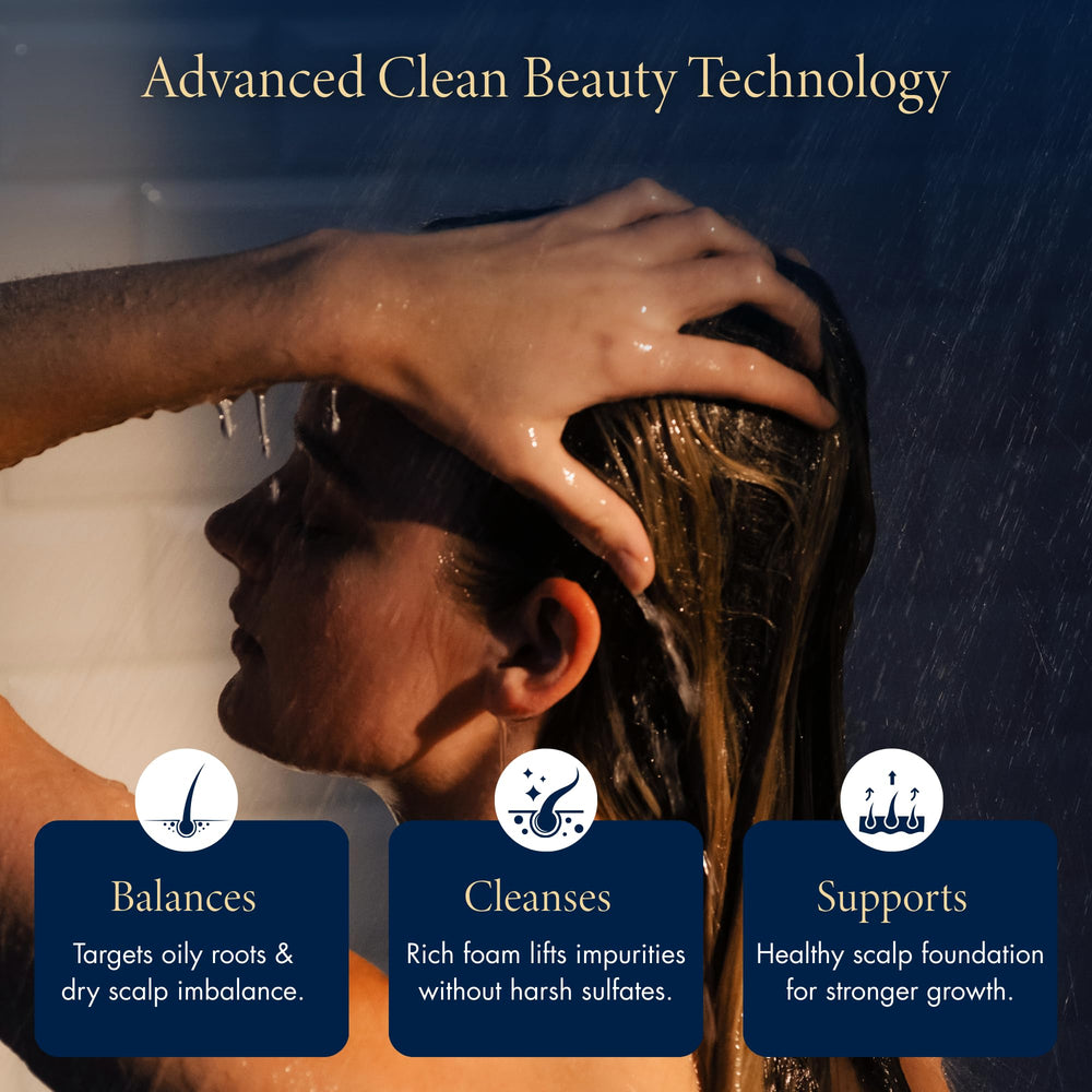 YOLU label highlighting Alpine Willow Extract and clean-beauty ingredients
