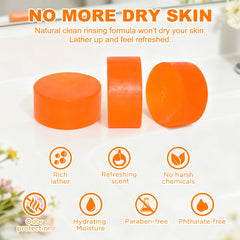 yoniagood label close-up showing ingredient highlights and gentle skincare benefit