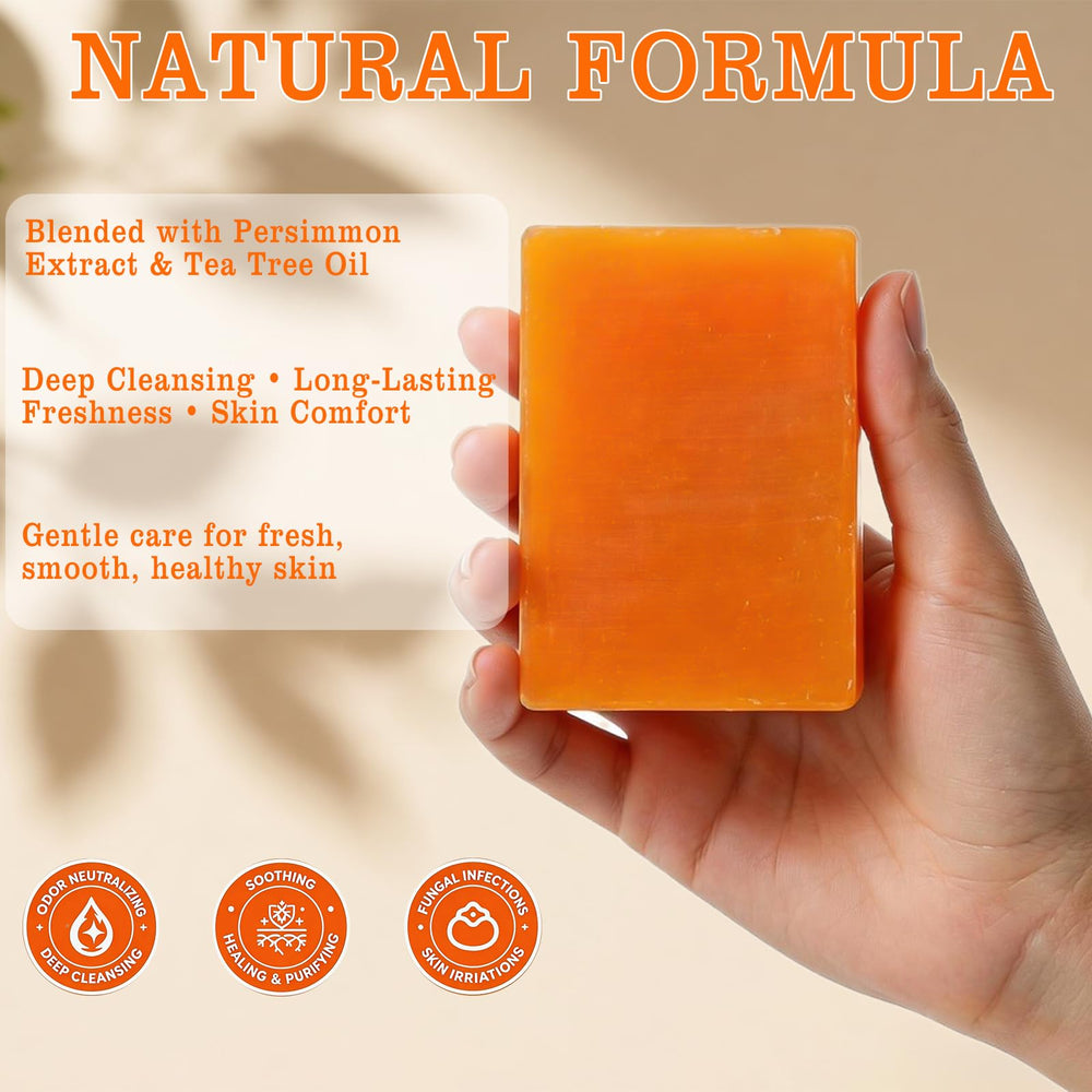 yoniagood side texture view showing smooth soap surface benefit