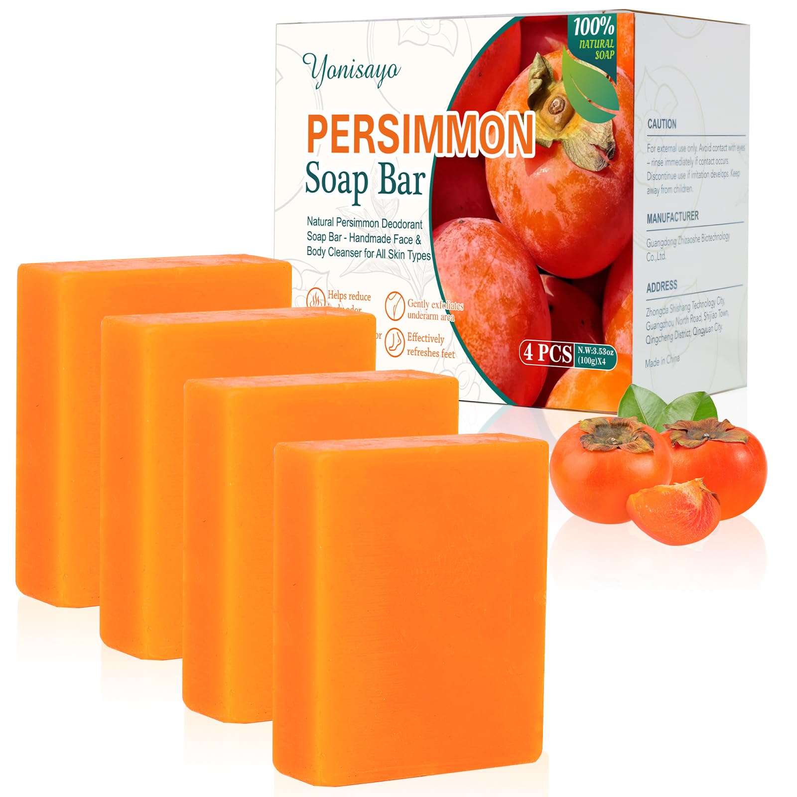 yonisayo front packaging showing four bars and clear benefits