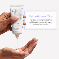 Yonka cream staged with toner showing step in hydrating routine