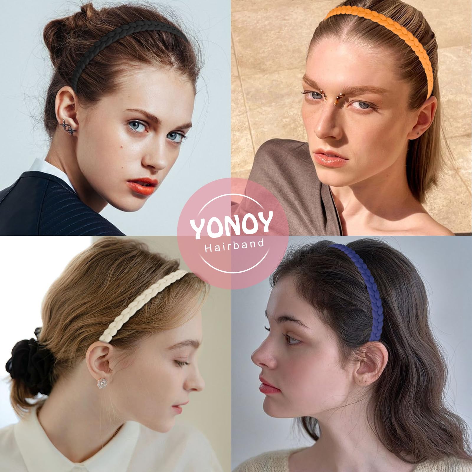 YONOY laid-out color variety displaying ten hues for versatile styling options