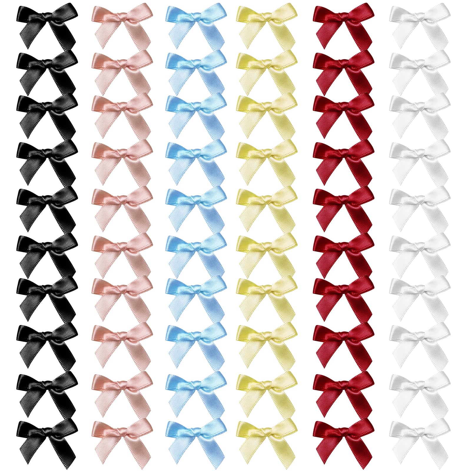 YONOY front packaging showing 60 colorful bow clips and value set benefit