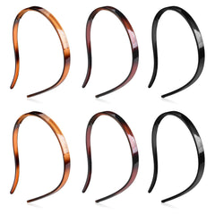 YONOY front packaging showing six thin headbands and color selection for easy styling