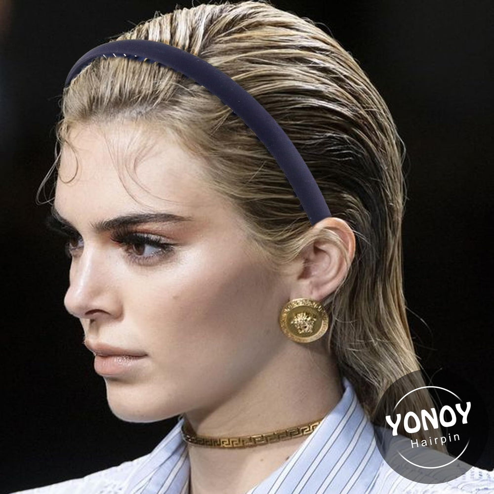 YONOY lifestyle image at picnic showing headband staying in place outdoors