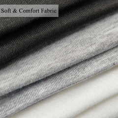 YONUF trio of black white gray colors for neutral outfits