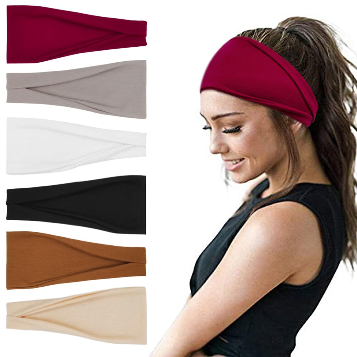 YONUF six-pack front view showing colors and packaging for easy outfit matching