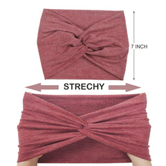 YONUF headband in use during yoga demonstrating sweat control