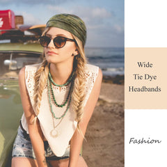 YONUF knotted headband top view highlighting decorative knot detail