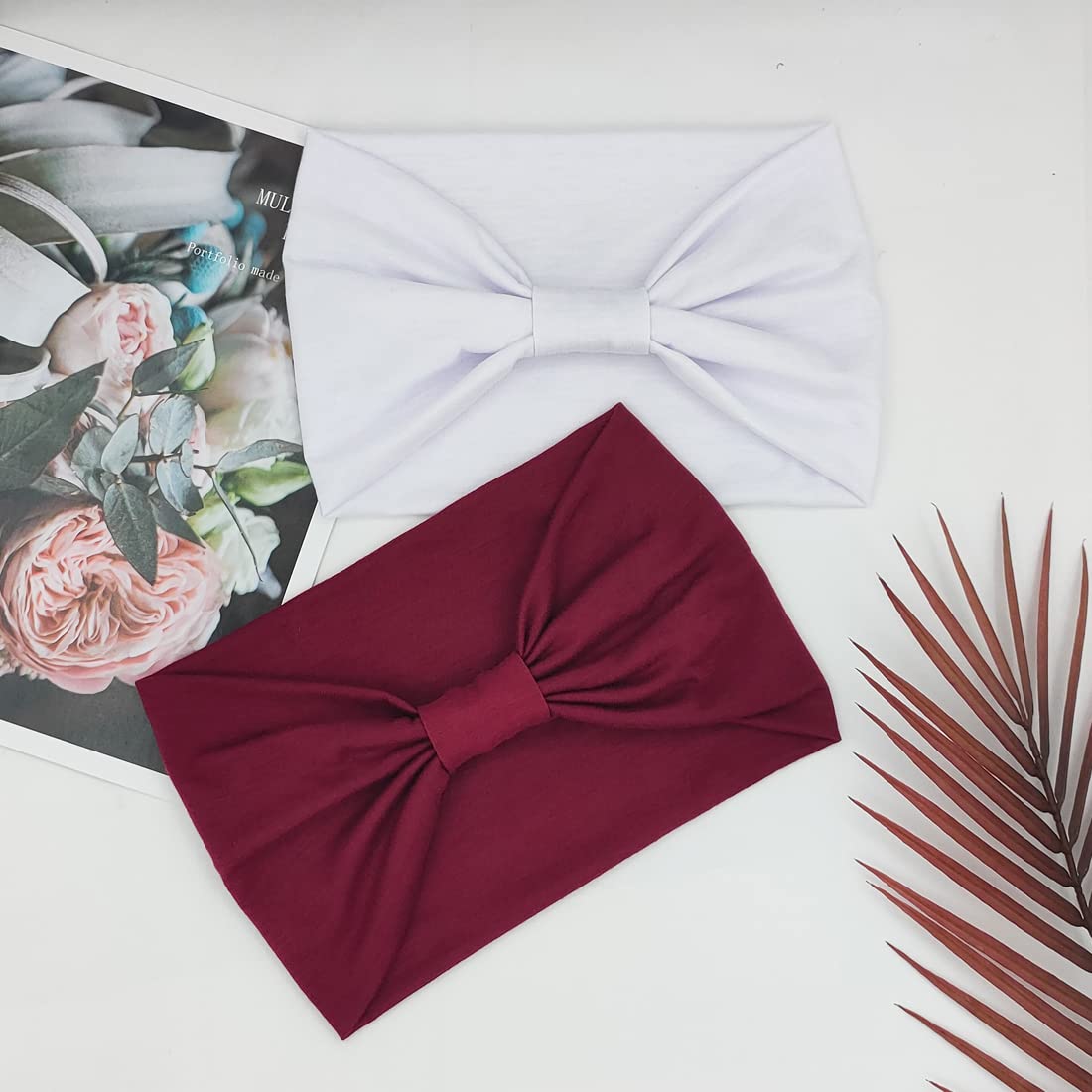 YONUF headband worn during yoga showing sweat control benefit
