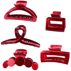 YOOOYOOO front packaging showing five glossy red clips and storage benefit