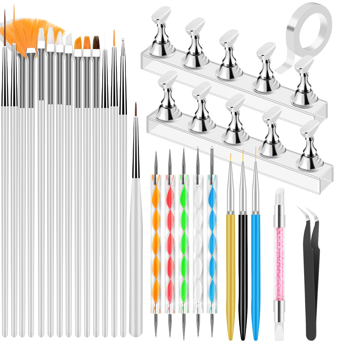 YOOVR front view of full tools kit showing organized components and convenience