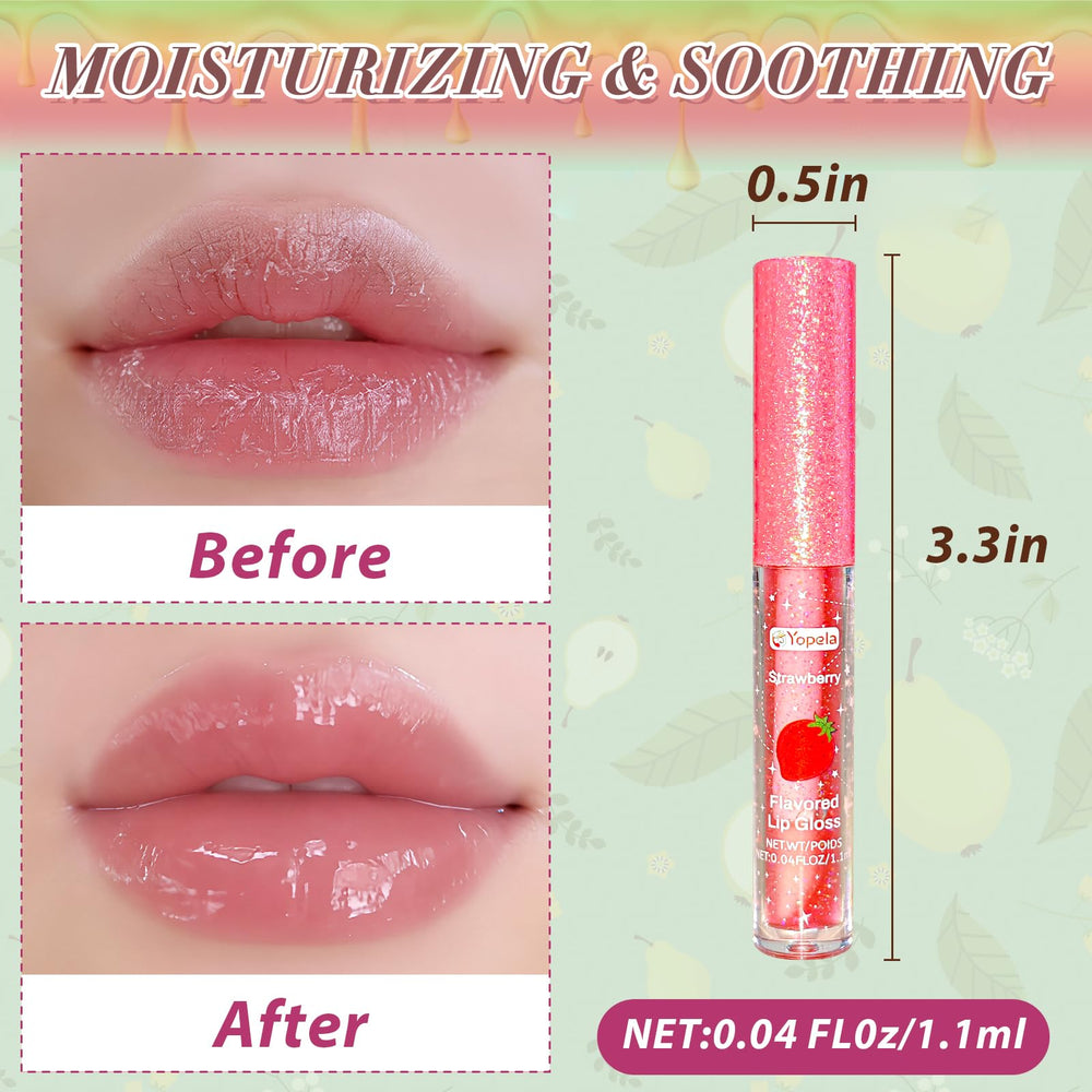 Yopela applicator brush detail for precise and easy lip application