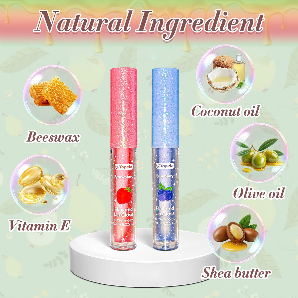 Yopela full collection laid out to display assorted fruity flavors