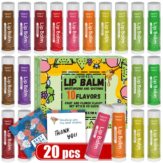 Yopela front packaging shows 20-pack and variety, perfect for gifting