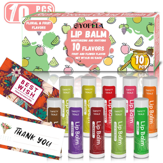 Yopela front packaging showing 10-pack assortment and gifting convenience