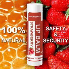 Yopela lip balm being applied, brand delivers instant soothing hydration