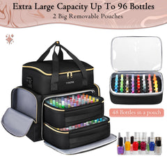 YOREPEK top compartment holding a UV lamp for safe storage and separation