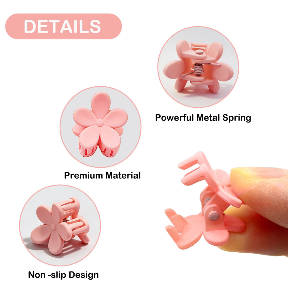 YosaiHom close-up of flower clip texture highlighting smooth, snag-free finish