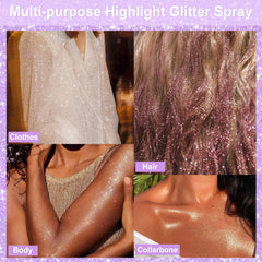 Yosca glitter on jacket fabric illustrating eye-catching sparkle
