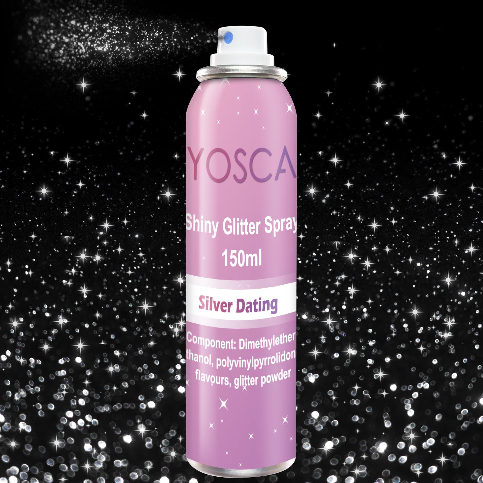 Yosca front packaging 150ml bottle showing label and cap benefits quick application