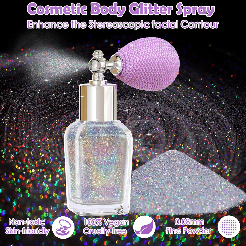 Yosca glass atomizer close-up highlighting precise spray nozzle for controlled application